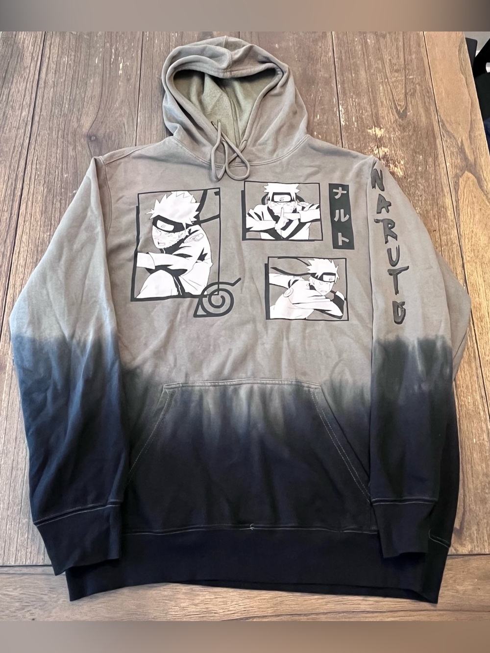 Vintage Naruto Hoodie Men’s size XL